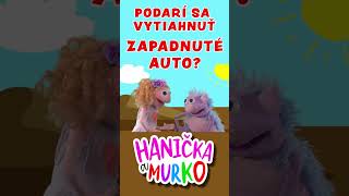 Hanička a Murko | Autá pre deti | Nákladné auto | Buldozér | Na stavbe | Cars | #shorts