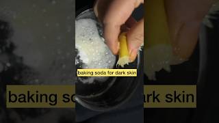 baking soda for dark skin🍋#diy #viral #sorts