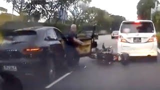 1 Car Crashed 2 Motorcycles in the Same Day [Motorcycle Accident Review]