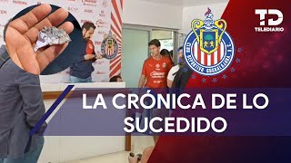 ¿Qué pasó en la sala de prensa de las Chivas? ¿Qué fue el artefacto que se lanzó?