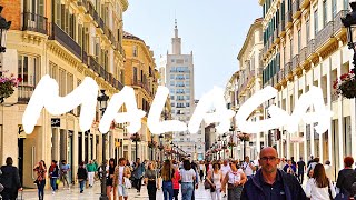 🇪🇸 Malaga, Spain Shopping Street Walking Tour May 2022 (4K UHD 60fps)