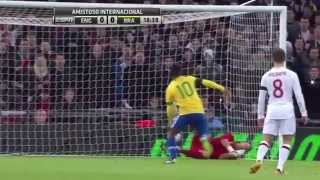 Ronaldinho vs England England 2x1 Brazil 06 02 2013  720pHDTV