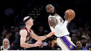 Chicago Bulls vs Los Angeles Lakers LeBron James is back!!! Beverly talking smack 2022/23 NBA Season