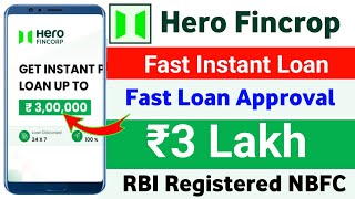 Hero Fincrop App | #HeroFincrop app se loan kaise le -Hero fincrop loan apply | Hero Fincrop Se Loan