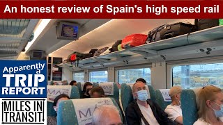 Spain's High-Speed Train from Barcelona to San Sebastian - Apparently a Trip Report