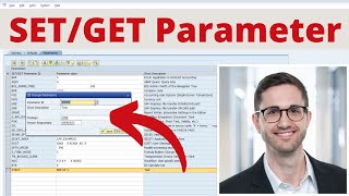 Create your own parameter in SAP (Set/Get-Paremter-ID)