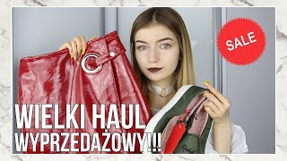 UBRANIA ZA GROSZE: WIELKI HAUL WYPRZEDAŻOWY! LATO 2017