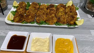 معقودة البطاطس 🥔 المغربية 🇲🇦  لذيذة وسهلة😋ma3kouda aux pommes de terre