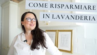 COME RISPARMIARE in lavanderia