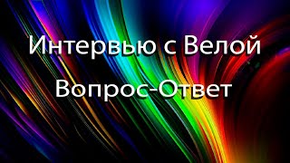 Интервью с Велой | Ваши вопросы-ответы