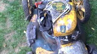 Bringing the dead mower back to life!