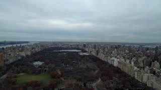 High View overlooking Manhattan and Central Park