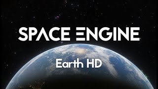 Time-lapse Space Engine - 1 day on Earth 4K