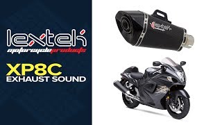 Lextek XP8C Exhaust Sound: Suzuki GSX1300R Hayabusa (1999-2007)