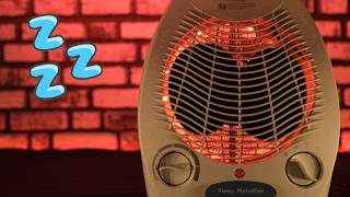 SLEEP IN MINUTES! 😴 Intensely Deep Fan Heater Sound  | 12 HOURS