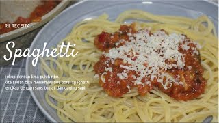 50 Ribu Bisa Buat Spagheti | Resep Spaghetti Murah dan Enak