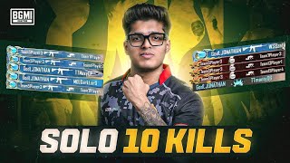 18 KILLS IN TOURNAMENT | 10 SOLO KILLS | BGMI!