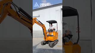 Earth-moving Machinery Small Mini Bagger Digger Excavator 1.5 Ton 1.2 Ton 1 Ton Mini Excavator