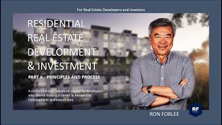 Residential Real Estate Development and Investment Part A