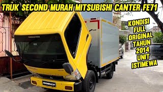 TRUK BEKAS MURAH ‼️ MITSUBISHI CANTER FE71 110PS UNIT ISTIMEWA SIAP KERJA