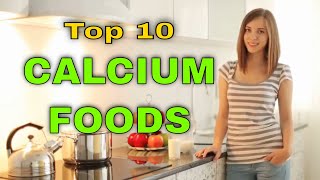 Top 10 Calcium rich foods for bones and osteoporosis