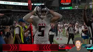 Reacting To Philadelphia Eagles vs. Atlanta Falcons Full Game Highlights!