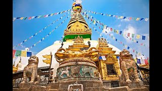 Hanging prayer flags / Lung ta. Parping, Nepal 02.02.2021