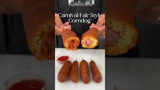 EASY CARNIVAL/FAIR CORN DOGS FROM SCRATCH #Shorts