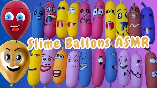 Colorful Balloons ASMR EXCITING Video for Stress Relief | Making Slime With Funny Balloons Video 😅😬🤭