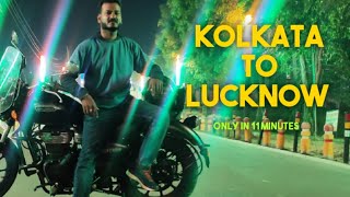 Kolkata To Lucknow By Car | Lakhera Rider Anand