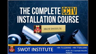 Apply CCTV Camera Technician Course Swot institute