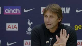 Bournemouth v Tottenham | Antonio Conte Press Conference