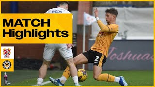 Match Highlights | Tranmere Rovers v Newport County highlights