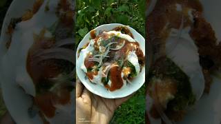 Aloo Tikki Chaat Recipe #youtubeshorts #youtubevideo