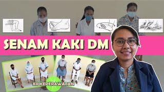 Senam Kaki DM-Dengan Langkah mudah dan lengkap