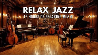 Smooth Jazz Piano Music for Work, Focus☕Relaxing Jazz Instrumental Music & Cozy Coffee Shop Ambience