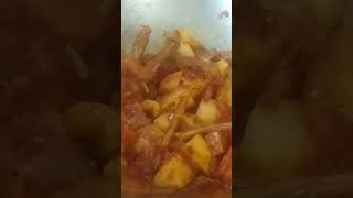 bombil batata रस्सा । #cooking ##recipes #food #tips #trending #short #shorts