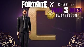 Fortnite X John Wick Chapter 3 Parabellum