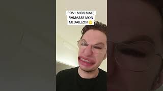 POV : MON MATE RAMASSAGE MON MÉDAILLON 😳 #humour #fortnite #shorts #gaming