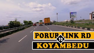 Yamaha FZS V3 Bike Ride | Porur Link road to koyambedu | #bikeride  # porur #chennai #thelegend