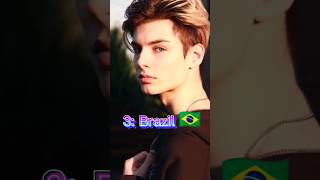 Top 10 Most Countries With Handsome Men In The world #Shorts#Viral#Short#video