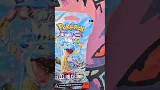 Pokemon Steller Crown Blister Pack Opening