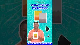 Scallop Template NOW ON AMAZON!