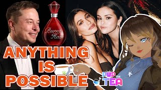 Selena & Hailey Hug It Out, Kanye Buys Parler, Olivia Wilde Salad Dressing, Elon Musk Perfume & MORE