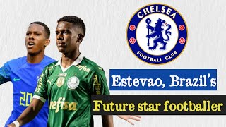 Estevao Willian 'messinho' Brazil's 🇧🇷 future star footballer | Estevao Willian transfer skill 2024