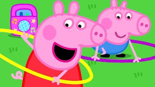 Brincando com bambolês | Peppa Pig Portuguese Brazil Episódios completos