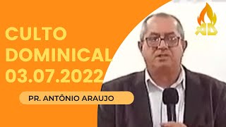 CAUSAS DO ENFRAQUECIMENTO ESPIRITUAL | Pr. Antônio Araujo