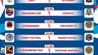 Manu Futsal vs Risky Futsal || akhir babak ke 2 round 16 kaboax cup 2024 #futsal