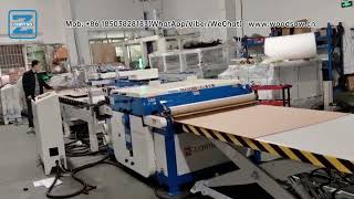 Wood Plank Multiple Rip Saw Machine Testing Before Shipping to Germany