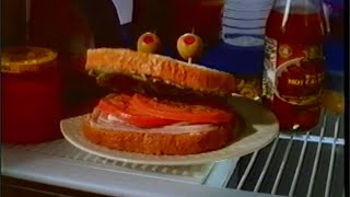 Talking Sandwich Florida Orange Juice Commercial 1999